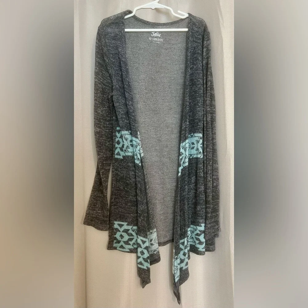 Justice Open Front Cardigan – Girls 12
